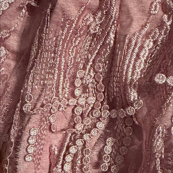 Lulu's Blush  Fringe Mini Dress - Picture 4 of 4